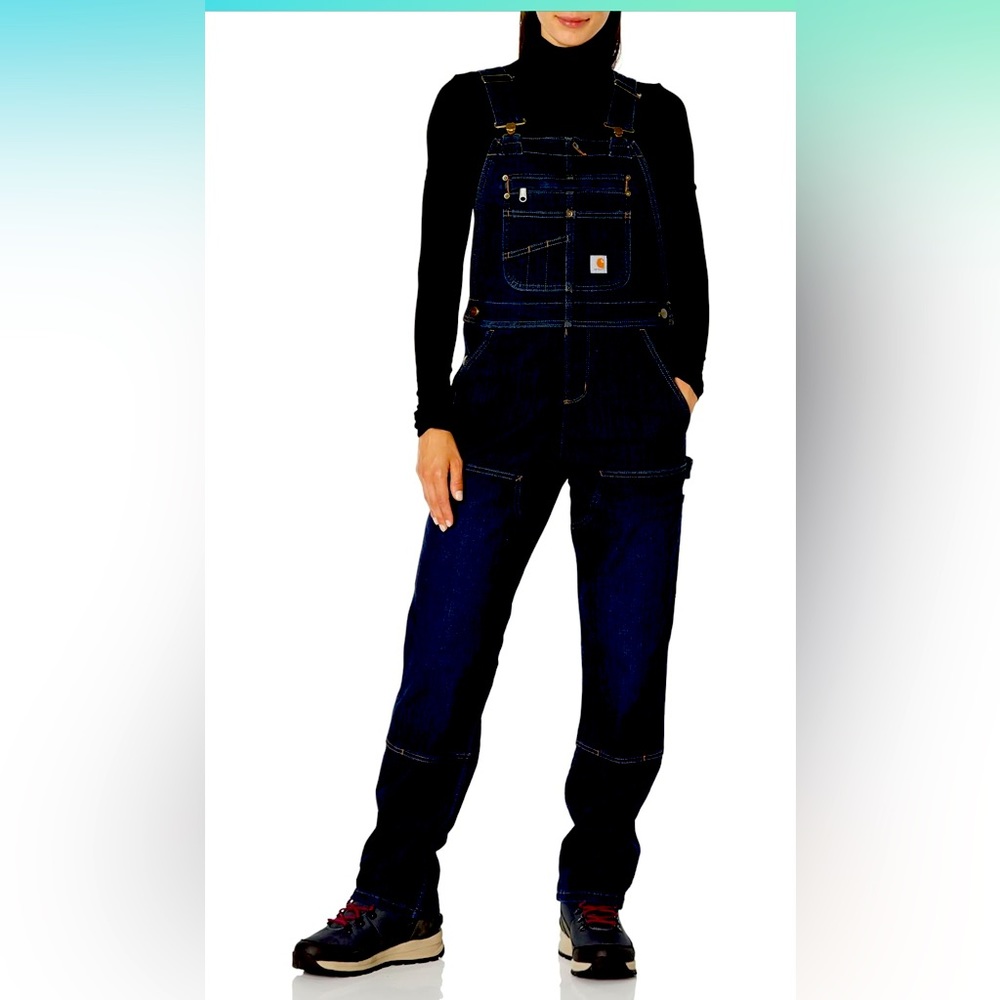 Carhartt women’s overalls Brand New Midnight Blue